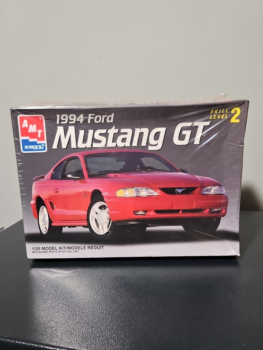 '94 Ford Mustang GT Vtg Plastic Model Kit By Amt